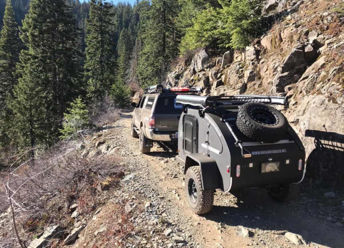 FronTear Alpha on a Mountain Trail