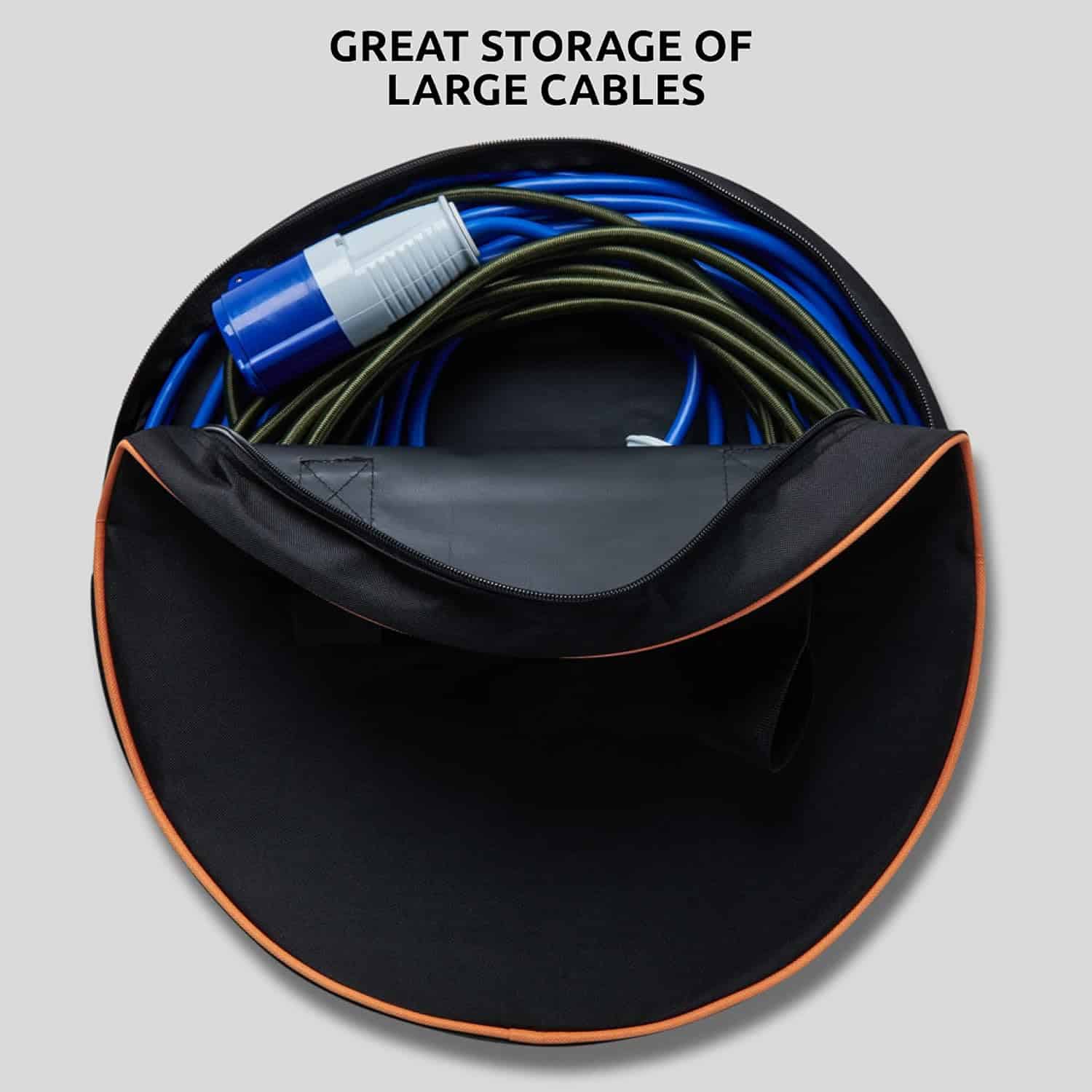 Efficient cord storage solution for RVs