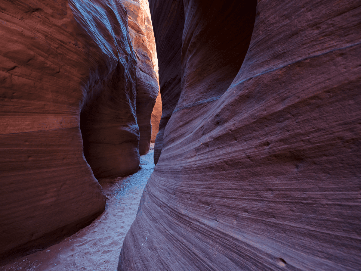 One of the deepest and longest slot canyons in the world is Buckskin Gulch