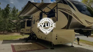 RV In Campsite