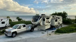 RV Camping On The Ocean