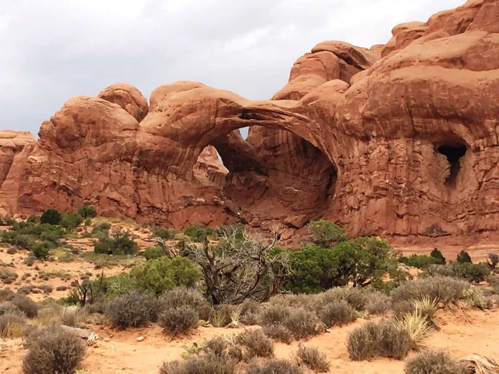 Unique rock formations visitors can see at Arches National Park