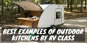 Outdoor kitchens by RV class
