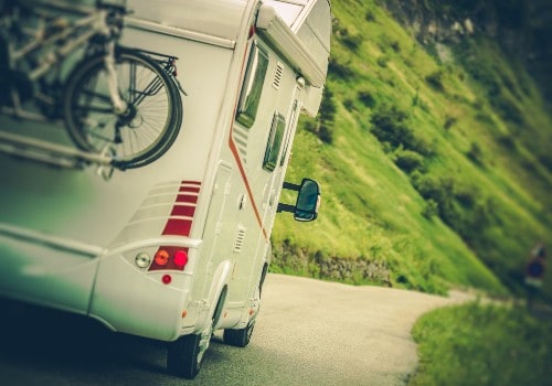 Camper Van on the Road