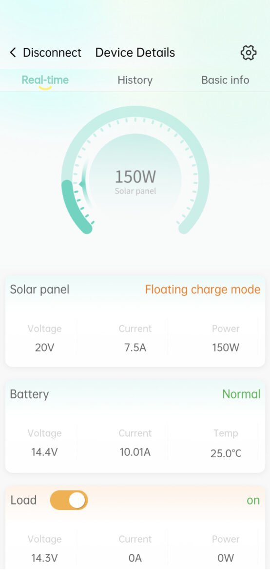 BougeRV Solar Charging App
