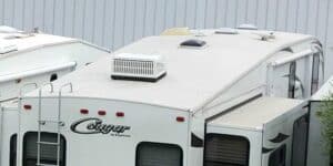 RV roof coatings and sealants