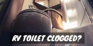 RV toilet clogged how to avoid